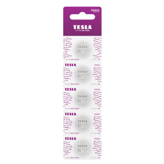 Батарейки Tesla CR 2025 / BLISTER FOIL 5 шт. - Інтернет-магазин спільних покупок ToGether