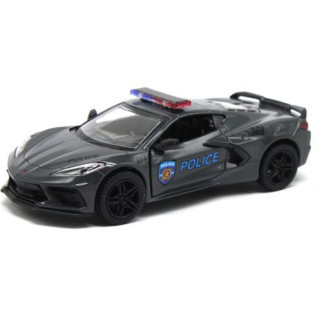 Машинка Kinsmart "Corvette Police", сірий - Інтернет-магазин спільних покупок ToGether