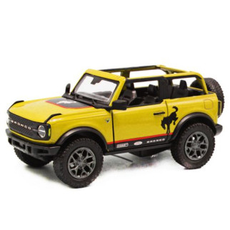 Машинка KINSMART "Джип Ford Bronco (open top)", жовтий - Інтернет-магазин спільних покупок ToGether