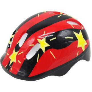 Дитячий захисний шолом для спорту, червоний з зірочками - Інтернет-магазин спільних покупок ToGether