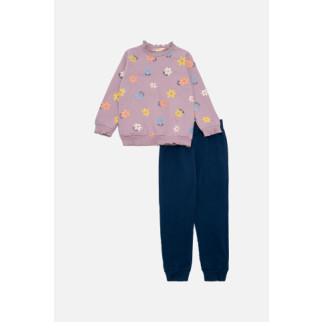 Костюм зі штанами для дівчинки 116 бузковий Pengim ЦБ-00232369 - Інтернет-магазин спільних покупок ToGether