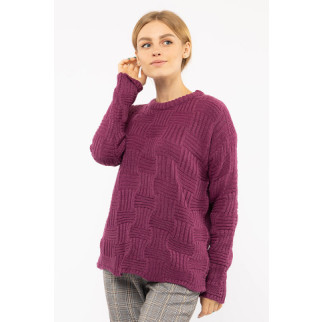 Жіночий джемпер One Size фіолетовий Brands ЦБ-00195687 - Інтернет-магазин спільних покупок ToGether