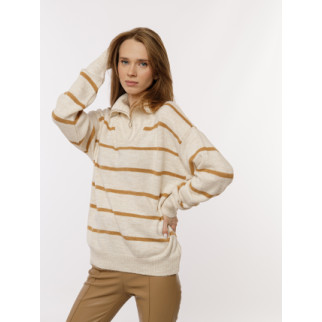 Жіночий светр One Size молочний Yuki ЦБ-00224594 - Інтернет-магазин спільних покупок ToGether
