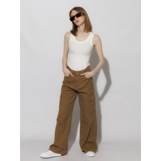 Жіночі джинси палаццо 42 коричневий MANGA plus ЦБ 00218949 - Інтернет-магазин спільних покупок ToGether