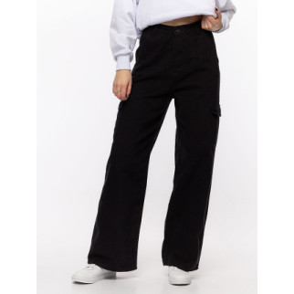 Жіночі джинси з карманами 38 чорний FREE BLUE ЦБ-00214173 - Інтернет-магазин спільних покупок ToGether