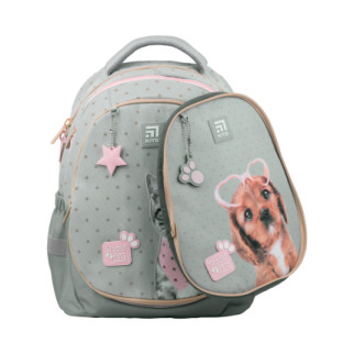 Рюкзак для дівчинки KITE Education SP світло-сірий ЦБ-00225117 - Інтернет-магазин спільних покупок ToGether