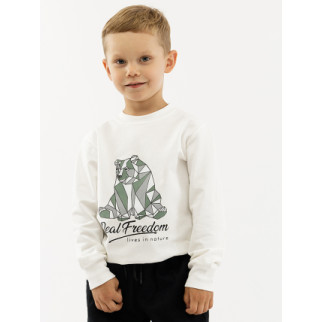Світшот для хлопчика 110 білий First kids ЦБ-00226159 - Інтернет-магазин спільних покупок ToGether