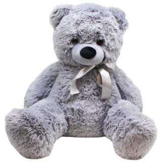 Мʼяка іграшка "Ведмідь", 70 см (сірий) - Інтернет-магазин спільних покупок ToGether