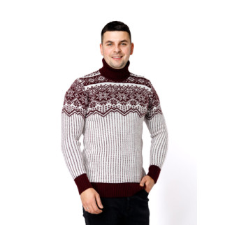 Чоловічий светр XL бордовий Gerekli ЦБ-00233267 - Інтернет-магазин спільних покупок ToGether