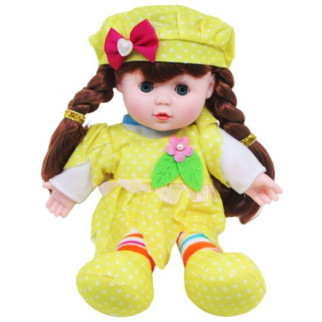 Мʼяка лялька "Lovely doll" (жовтий) - Інтернет-магазин спільних покупок ToGether