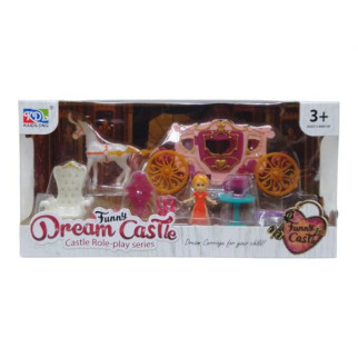 Ігровий набір з каретою "Dream Castle" (рожевий) - Інтернет-магазин спільних покупок ToGether