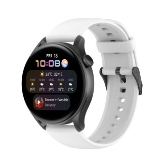 Ремінець силіконовий для смарт-годинника BeWatch HW Huawei Watch 22 мм Білий (102HW01) - Інтернет-магазин спільних покупок ToGether