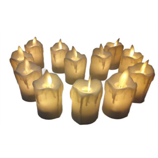 Набір світлодіодних свічок OPT-TOP з імітацією живого полум'я 12 шт (1756374530) - Інтернет-магазин спільних покупок ToGether