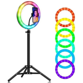 Світлодіодне селфі-кільце з RGB підсвічуванням OPT-TOP Soft Ring Light MJ300 (1756374695) - Інтернет-магазин спільних покупок ToGether