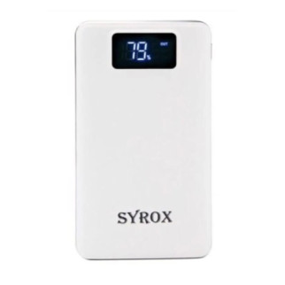 Портативний компактний зарядний пристрій Power Bank Syrox PB107 20000 mAh білий (1756375701) - Інтернет-магазин спільних покупок ToGether