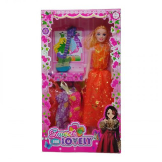 Лялька "Sweet and lovely", помаранчева сукня - Інтернет-магазин спільних покупок ToGether
