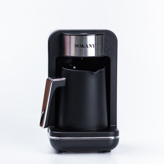 Електрична турка для кави Sokany SK-0137 250 мл чорний з хромом (SK0137) - Інтернет-магазин спільних покупок ToGether