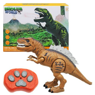 Інтерактивна іграшка на радіокеруванні "Динозавр" (коричневий) - Інтернет-магазин спільних покупок ToGether