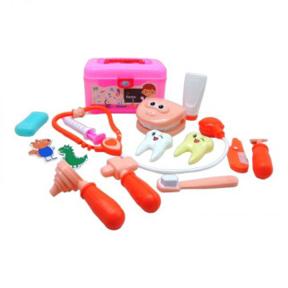 Набір доктора "Стоматолог" у валізці (рожевий) - Інтернет-магазин спільних покупок ToGether