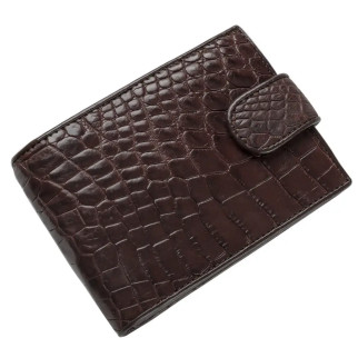 Гаманець зі шкіри крокодила Ekzotic Leather Коричневий (cw 35_1) - Інтернет-магазин спільних покупок ToGether