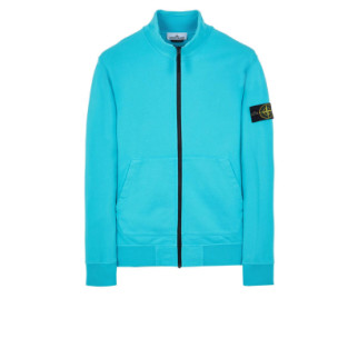 Світшот Stone Island 64351 Zip Sweatshirt Turquoise XL - Інтернет-магазин спільних покупок ToGether