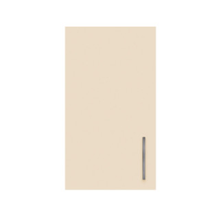 Навісна шафа-сушка (однодверна) ширина 500 МАКСІ МЕБЛІ Сірий/Ваніль (80157) - Інтернет-магазин спільних покупок ToGether