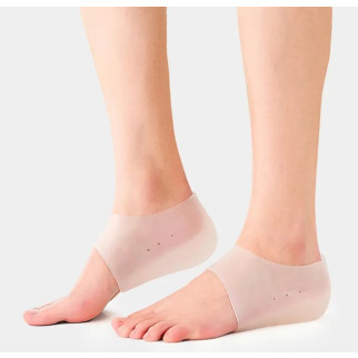 Силіконові шкарпетки для п'яток від натирання HM Cast Heels білі - Інтернет-магазин спільних покупок ToGether