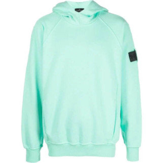 Худі Stone Island 60219 Hooded Sweatshirt Embroidery Cotton Fleece Light Green S - Інтернет-магазин спільних покупок ToGether