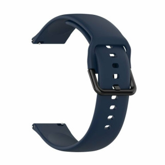 Ремінець силіконовий для годинника універсальний BeWatch L 20 мм Темно-синій (1012389B) - Інтернет-магазин спільних покупок ToGether