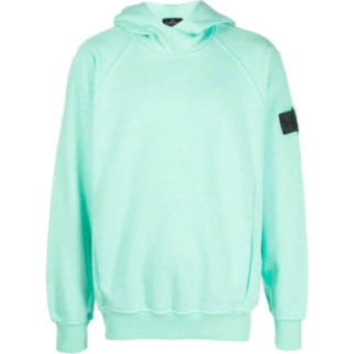 Худі Stone Island 60219 Hooded Sweatshirt Embroidery Cotton Fleece Light Green XXL - Інтернет-магазин спільних покупок ToGether