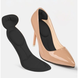 Спонжові обрізні устілки для взуття з накладкою для п'ят HM Cast чорні - Інтернет-магазин спільних покупок ToGether