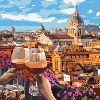 Картина за номерами Santi Вино в Італії 40*40 см (954748) - Інтернет-магазин спільних покупок ToGether