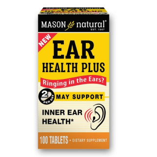 Комплекс для профілактики слуху Mason Natural Ear Health Plus 100 Tabs - Інтернет-магазин спільних покупок ToGether