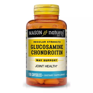 Препарат для суглобів і зв'язок Mason Natural Glucosamine Chondroitin Regular Strength 100 Caps - Інтернет-магазин спільних покупок ToGether
