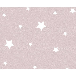 Шпалери на паперовій основі Шарм 178-05 Зірки рожеві (0,53х10м.) - Інтернет-магазин спільних покупок ToGether