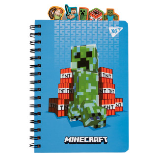 Блокнот YES А5 80 л Minecraft (151777) - Інтернет-магазин спільних покупок ToGether