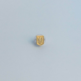 Значок Тризуб Dobroznak середній 12х8,6 мм (6285) - Інтернет-магазин спільних покупок ToGether