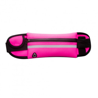 Спортивна сумка на пояс iRun вологостійка Рожевий (HbP050306) - Інтернет-магазин спільних покупок ToGether