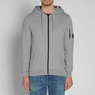Худі C.P. Company Fleece Zipper Hoodie Grey XL - Інтернет-магазин спільних покупок ToGether