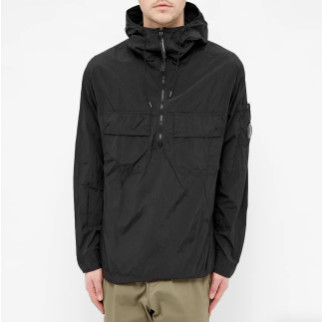 Куртка C.P. Company Nylon Arm Lens Hooded Overshirt Burnt Black L - Інтернет-магазин спільних покупок ToGether