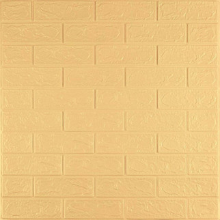 Панель стінова 3D 700х770х2мм Жовто-пісочний (D) Sticker Wall SW-00001909 - Інтернет-магазин спільних покупок ToGether