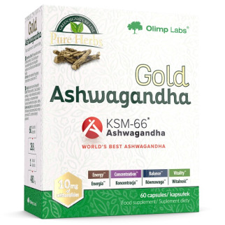 Ашфаганда для спорту Olimp Nutrition Gold Ashwagandha 60 Caps - Інтернет-магазин спільних покупок ToGether