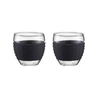 Набір чашок Bodum Pavina 0,35 л 2 шт. Чорний (11185-01) - Інтернет-магазин спільних покупок ToGether