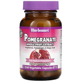 Антиоксидант Bluebonnet Nutrition Super Fruit Pomegranate Extract 60 Veg Caps - Інтернет-магазин спільних покупок ToGether