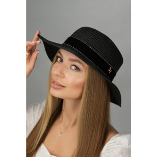 Шляпа-канотьє "Ізабель" (1705) Braxton чорний 56-58 - Інтернет-магазин спільних покупок ToGether