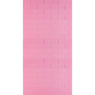 Самоклеюча 3D панель під рожеву цеглу Sticker Wall 3080х700х3мм - Інтернет-магазин спільних покупок ToGether