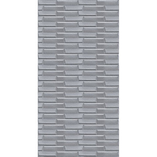 Самоклеюча 3D панель кладка срібло Sticker Wall 3080х700х5мм - Інтернет-магазин спільних покупок ToGether