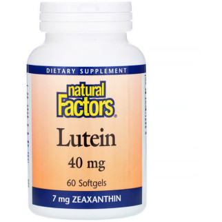 Лютеїн Natural Factors Lutein 40 mg 60 Softgels NFS01035 - Інтернет-магазин спільних покупок ToGether