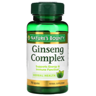 Женьшень Nature's Bounty Ginseng Complex 75 Caps - Інтернет-магазин спільних покупок ToGether