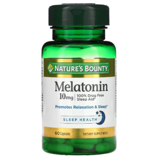 Мелатонін для сну Nature's Bounty Melatonin 10 mg 60 Caps - Інтернет-магазин спільних покупок ToGether